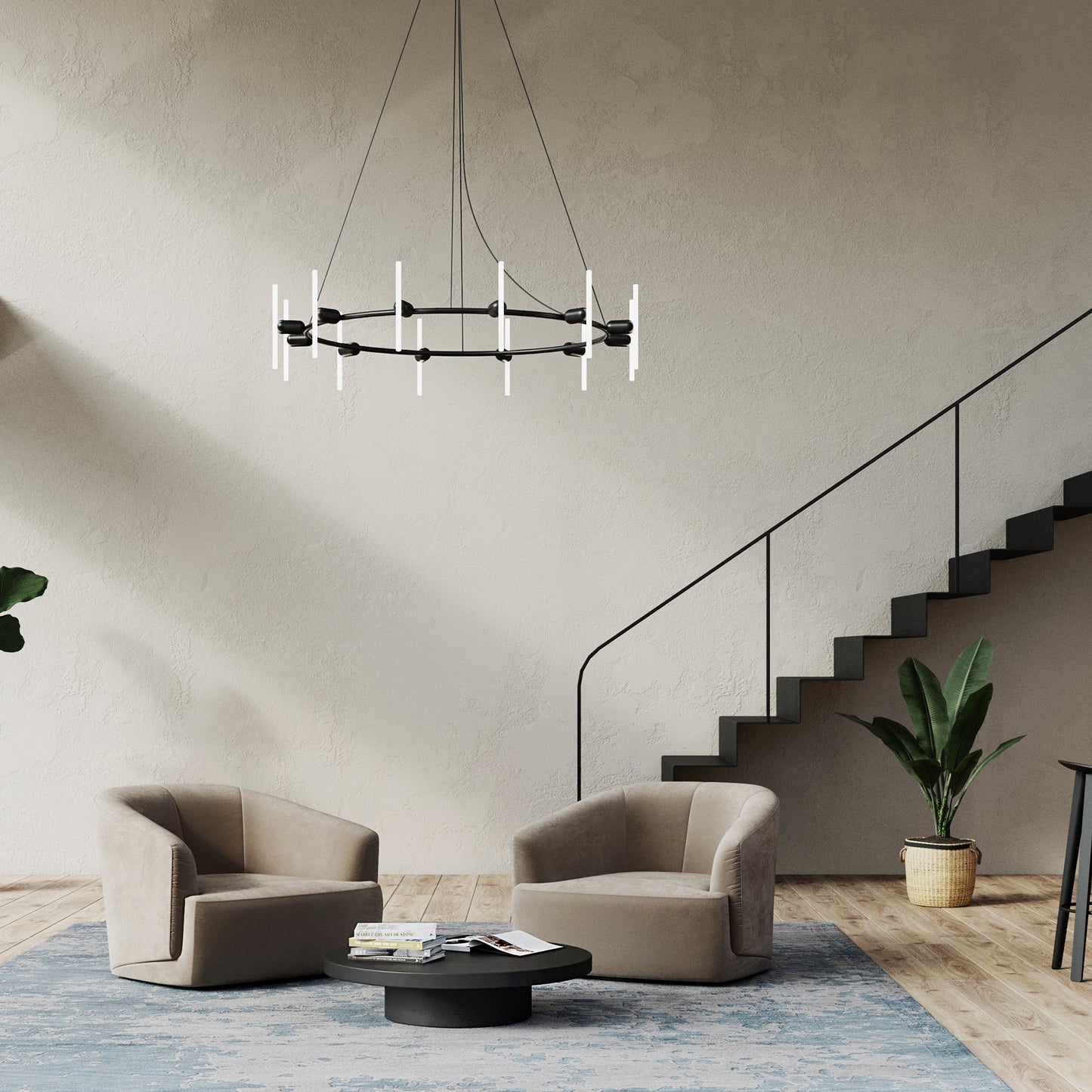 BEEM Round Chandelier