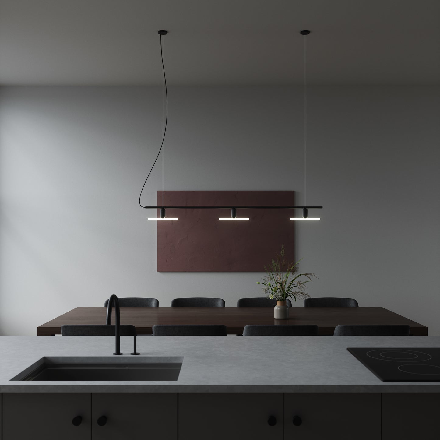 BEEM Linear Chandelier